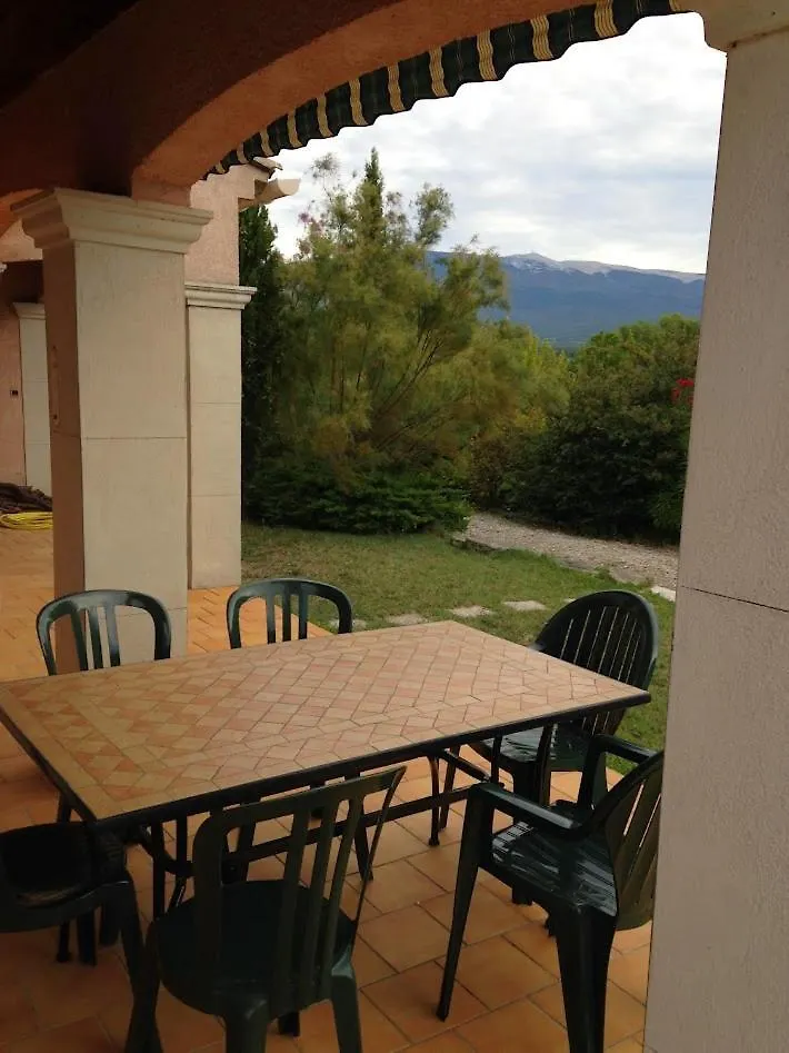Jolie Maison Avec Piscine Et Vue Sur Le Mont Ventoux Mormoiron